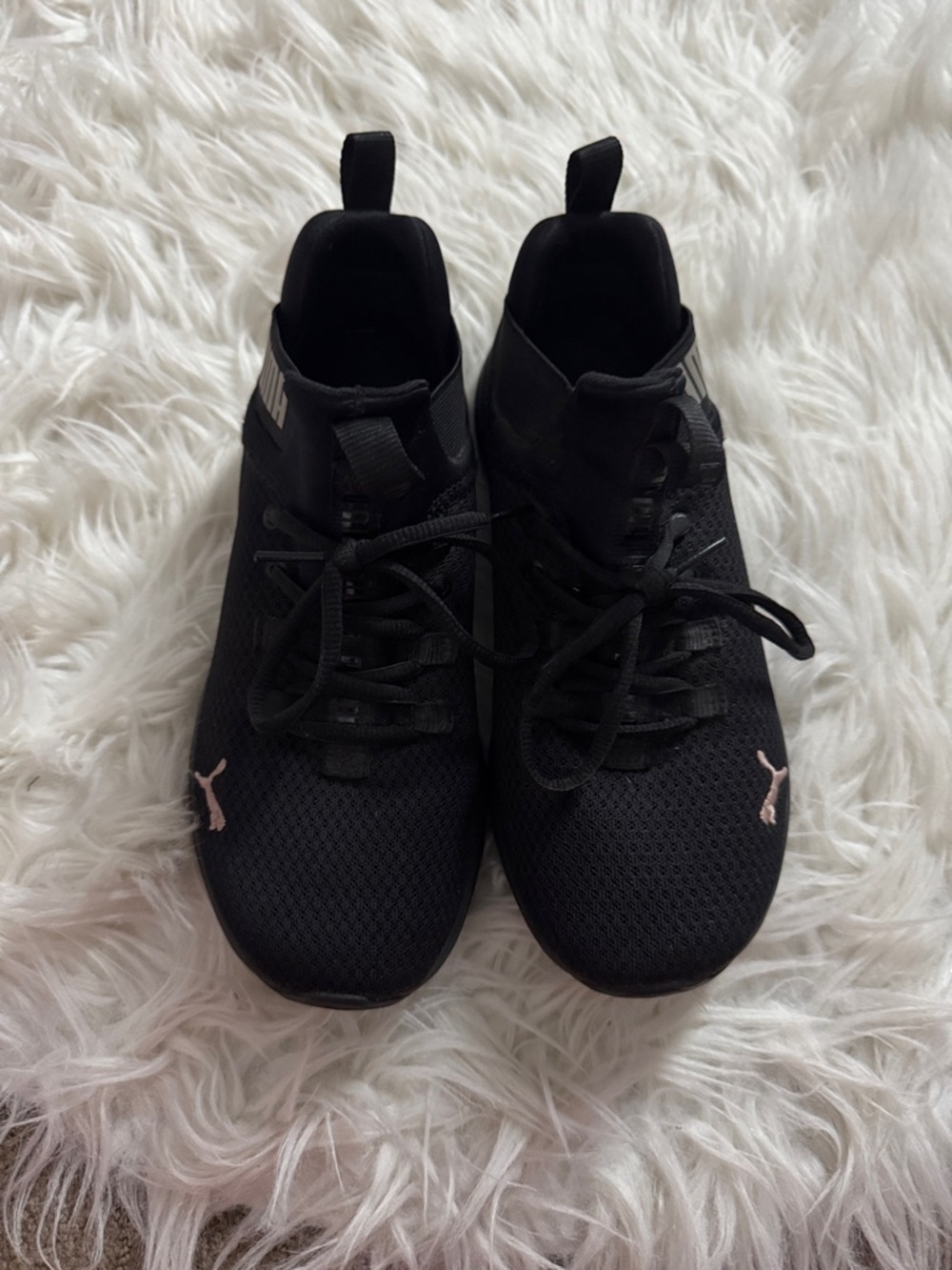 Puma Enzo 2 Black and Rose Gold (Women’s Size 8)